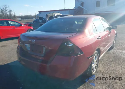 2007 Honda Accord 2.4 Ex из США, поврежденный, VIN 1HGCM56747A021393